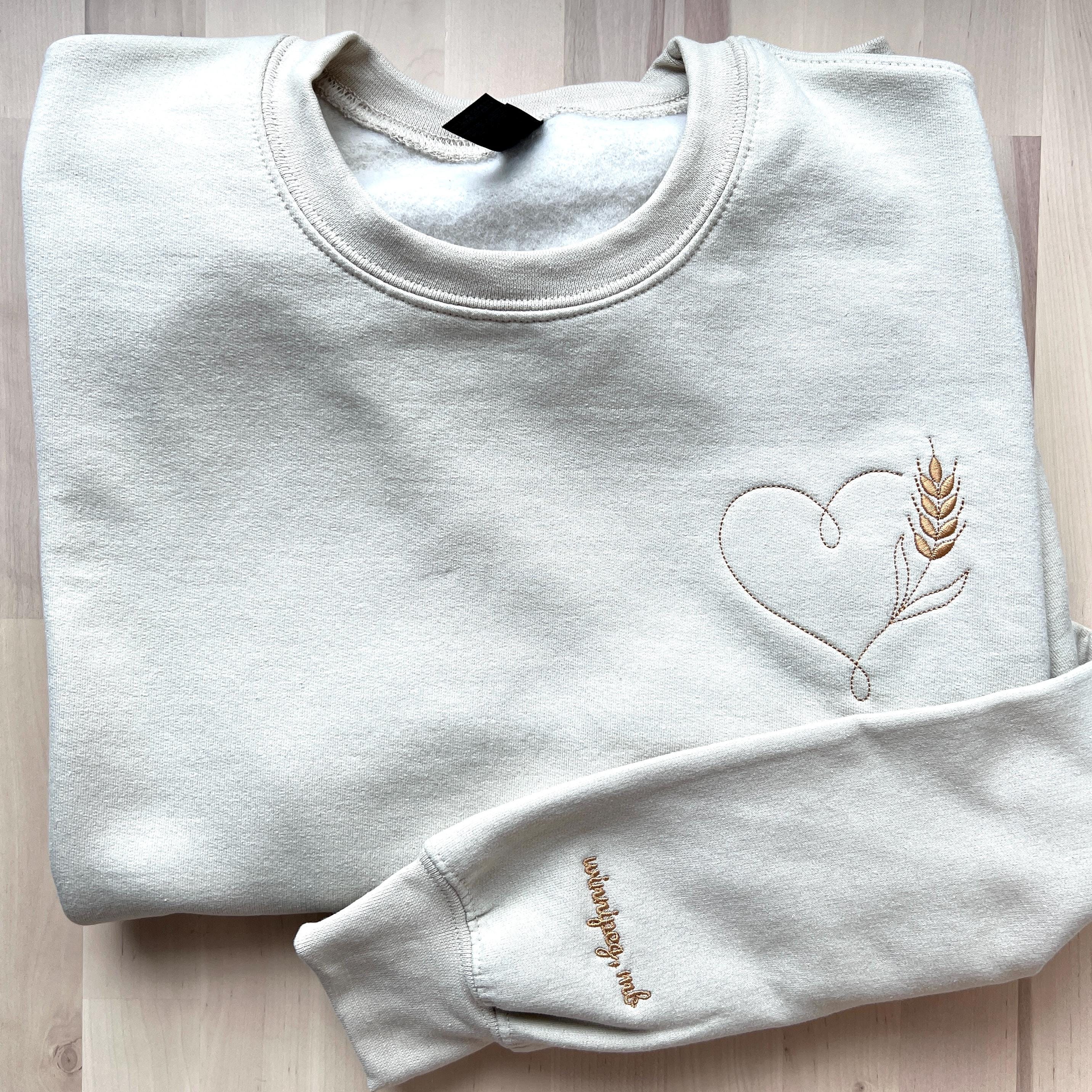 Prairie Heart & Custom Town Heavy Blend Crewneck