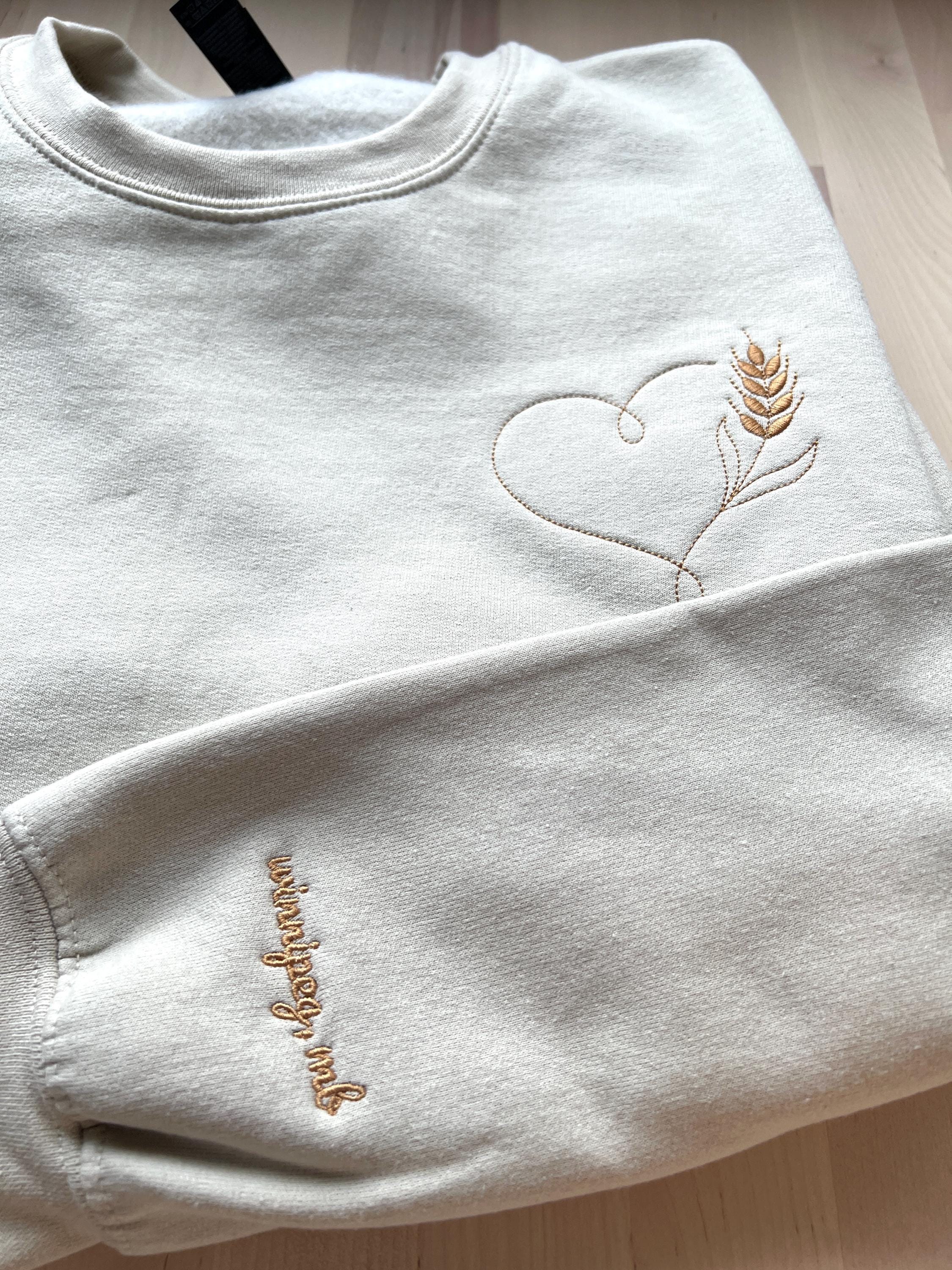 Prairie Heart & Custom Town Heavy Blend Crewneck