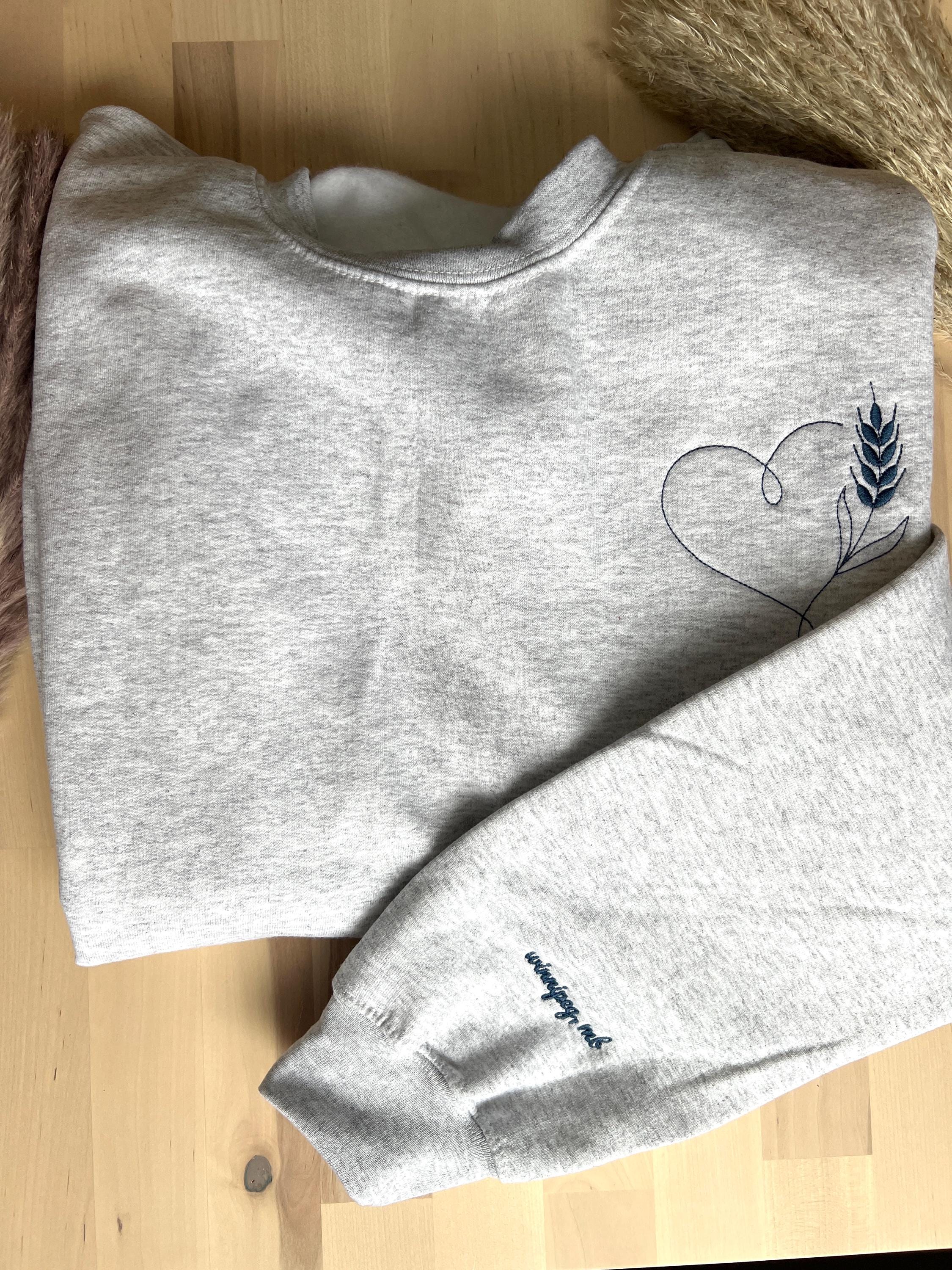 Prairie Heart & Custom Town Heavy Blend Crewneck